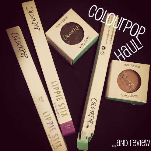 ColourPop Haul